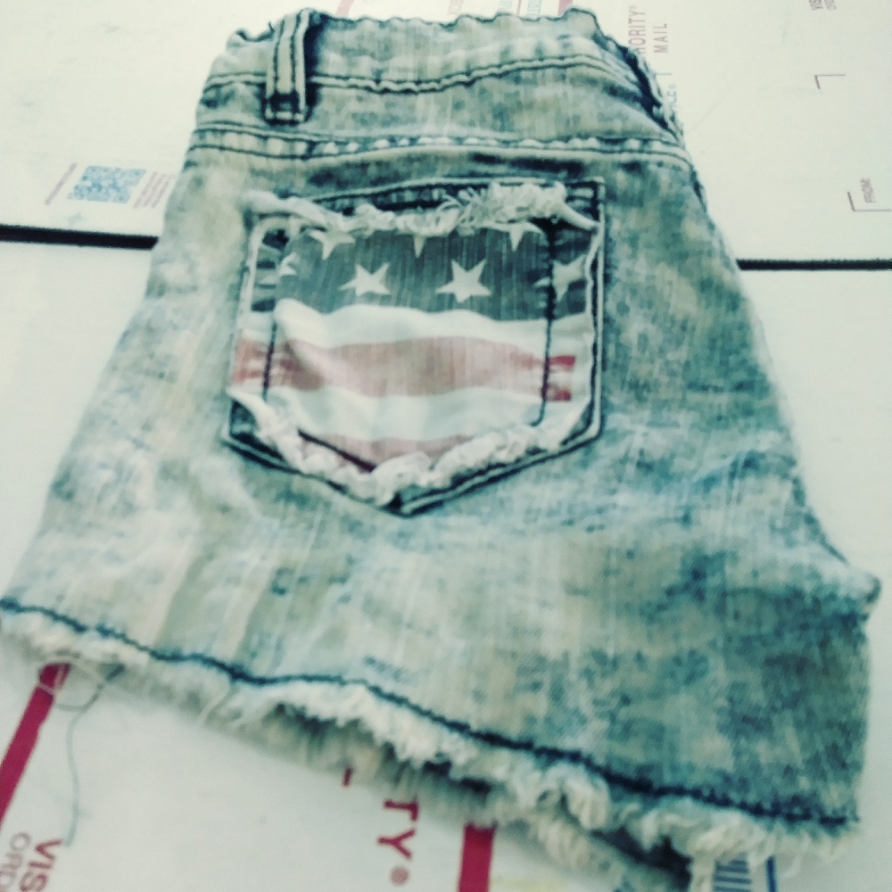 🐤THRILL AMERICAN FLAG LADY JEANS 👦